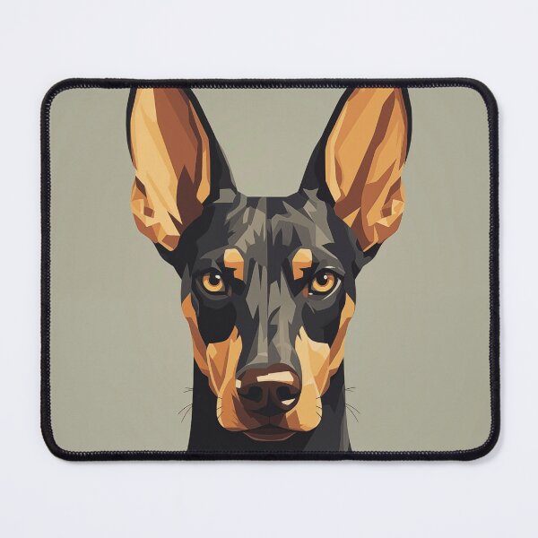 Item preview, Stylized Doberman Portrait designed and sold by Samuelsboro.
