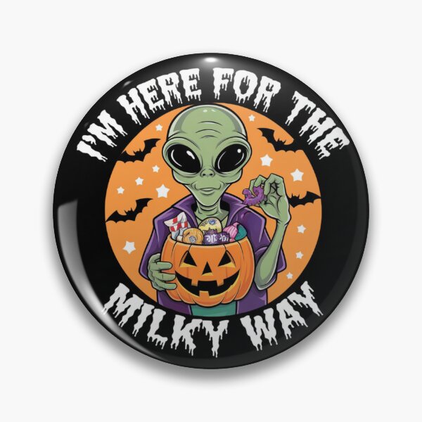 Item preview, Im Here For The Milky Way Halloween T-shirt designed and sold by HalloweenMStore.