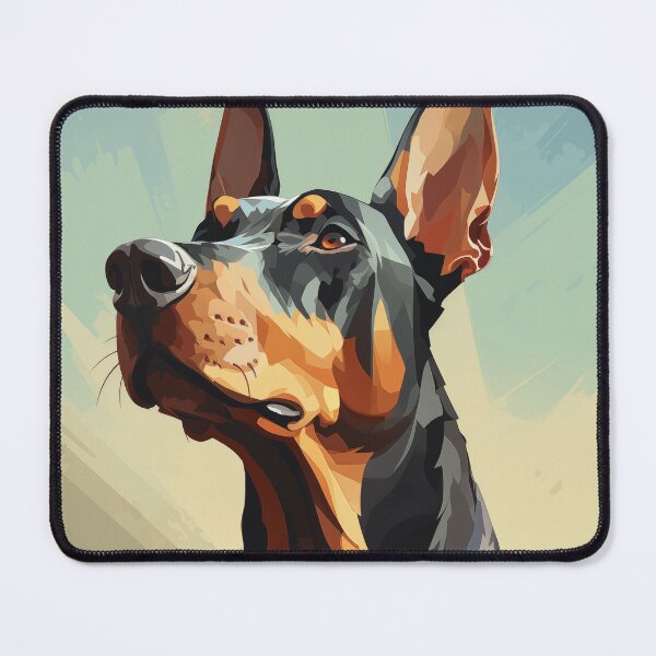 Item preview, Stylized Doberman Pinscher designed and sold by Samuelsboro.