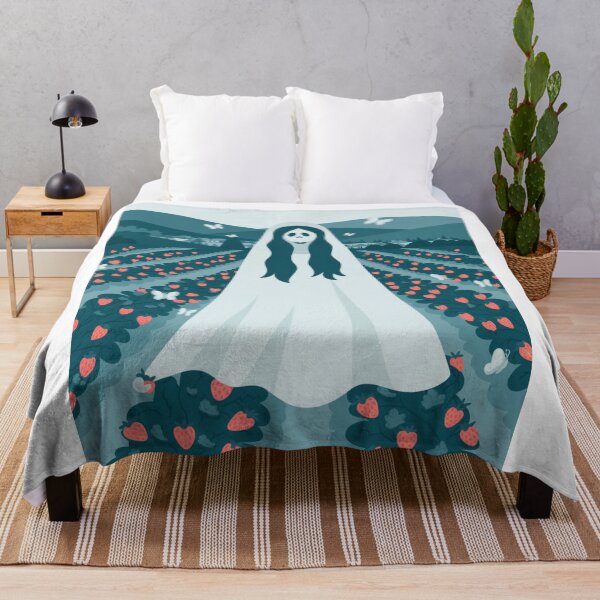 Item preview, Ghost in a strawberry field. The ghost is a woman with long. designed and sold by SNOPPEZ.