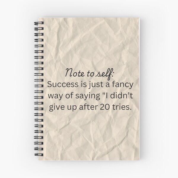 Item preview, If Plan A Fails Notebook - Keep Going Inspirational Cover designed and sold by Learning2Lead1.
