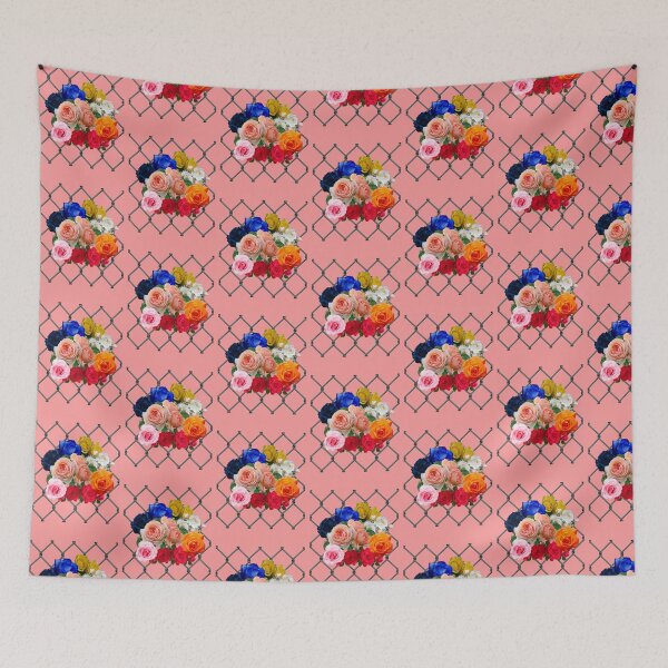 Item preview, Roses Behind the Fence designed and sold by SarcastikTeez.