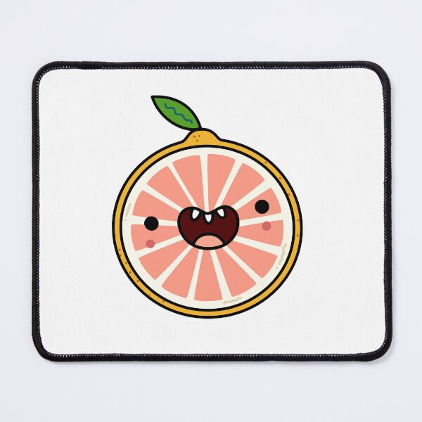 Item preview, Kawaii Grapefruit Slice designed and sold by kawaiilife.