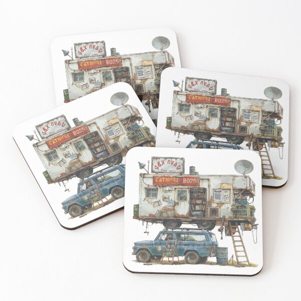 Item preview, Nomadic Retro Roadhouse: Vintage Vehicle Vibes designed and sold by Pujo Design.