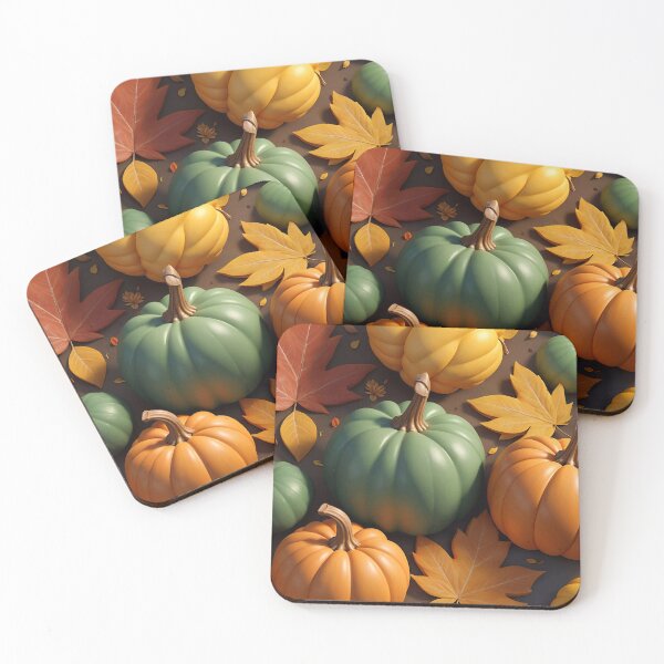 Item preview, Autumn Leaf Pumpkin Pattern Design designed and sold by TheArtOfPat.