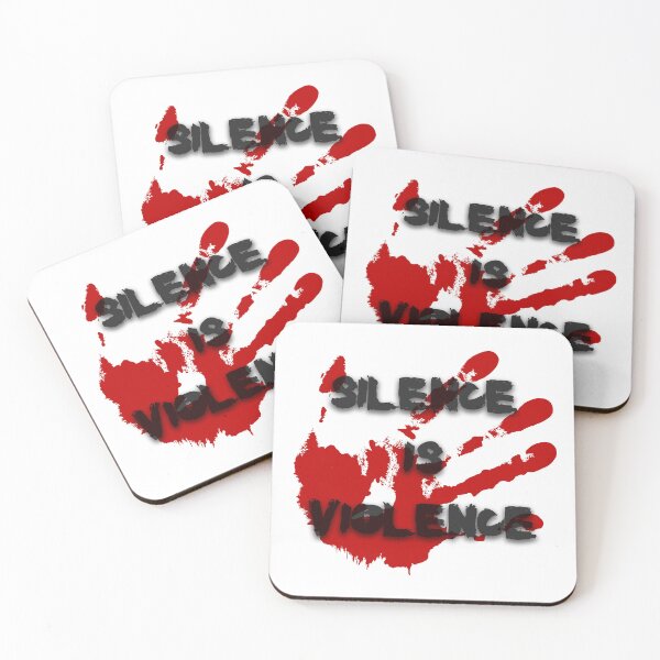 Item preview, Silence is Violence  designed and sold by UNK-Fatigues.