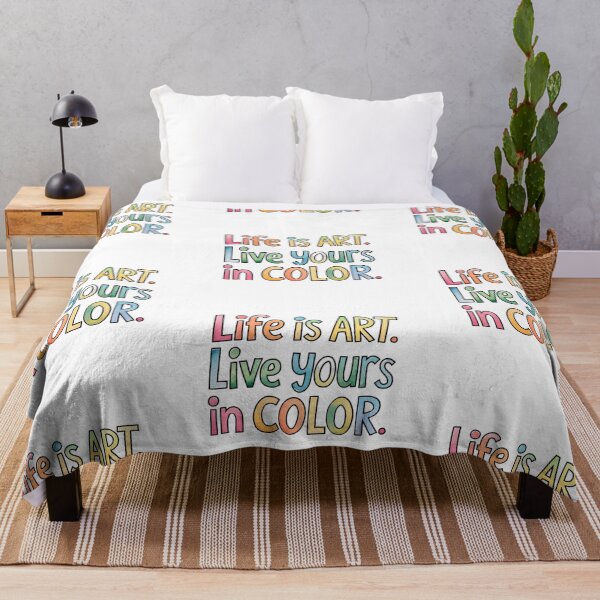 Item preview, Life is art. live yours in colors designed and sold by nimmitrends.