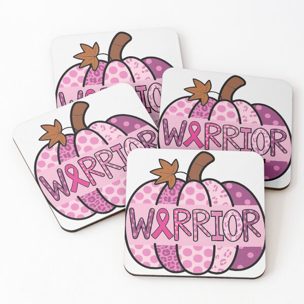 Item preview, Pink Warrior Pumpkin - Breast Cancer Awareness designed and sold by The High Hippo.