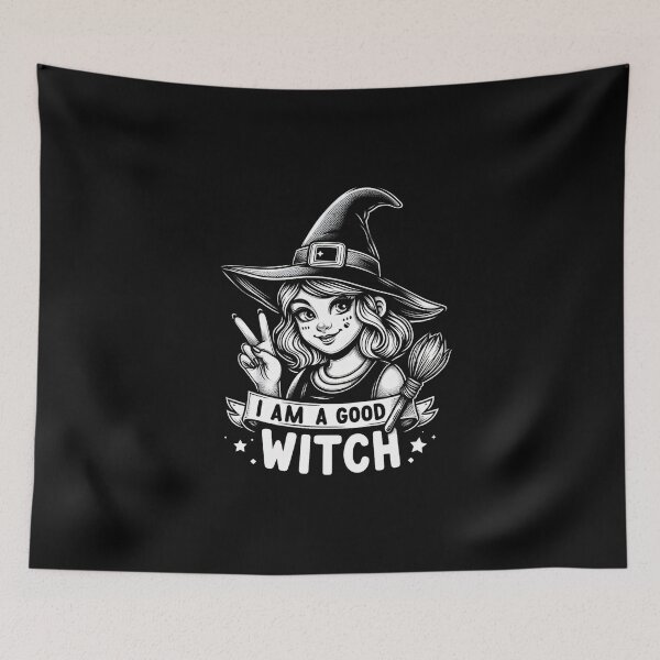 Item preview, I'm a good witch! Halloween inspired cute design. designed and sold by pafkrusk.
