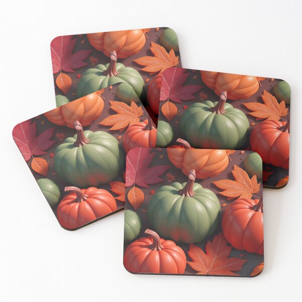 Item preview, Autumn Leaf Pumpkin Pattern Design designed and sold by TheArtOfPat.