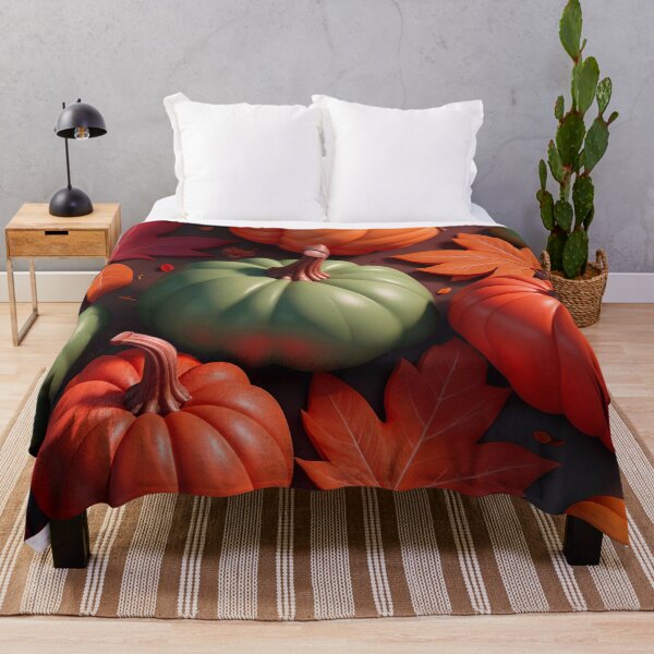 Item preview, Autumn Leaf Pumpkin Pattern Design designed and sold by TheArtOfPat.