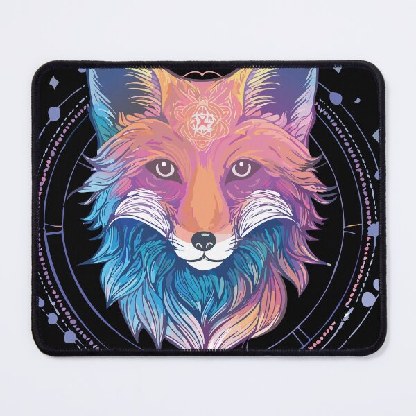 Item preview, Retro Neon Celestial Fox designed and sold by CosioInc.