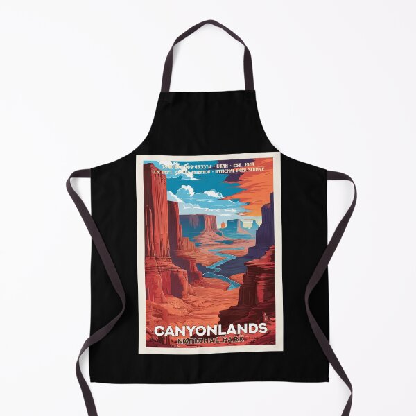 Item preview, Canyonlands National Park, Vintage Travel designed and sold by PinkandP.