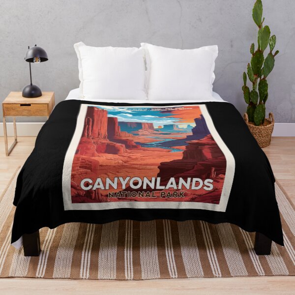 Item preview, Canyonlands National Park, Vintage Travel designed and sold by PinkandP.