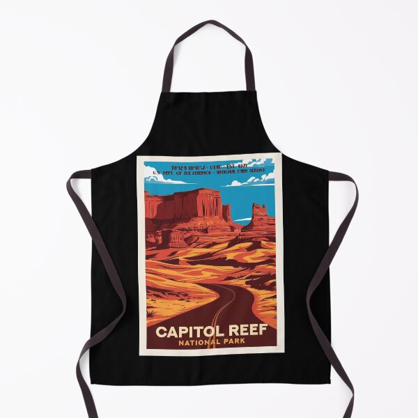 Item preview, Capitol Reef National Park, Vintage Travel designed and sold by PinkandP.