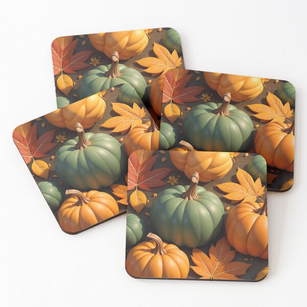 Item preview, Autumn Leaf Pumpkin Pattern Design designed and sold by TheArtOfPat.