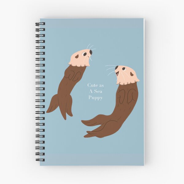 Artikelvorschau, Niedlich wie ein Seewelpe Seeotter Illustration entworfen und verkauft von Emily Weikle.