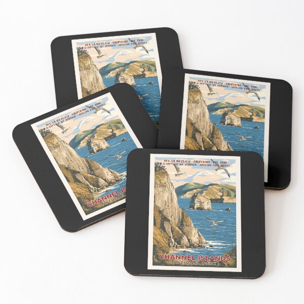 Item preview, Channel Islands National Park, Vintage Travel designed and sold by PinkandP.