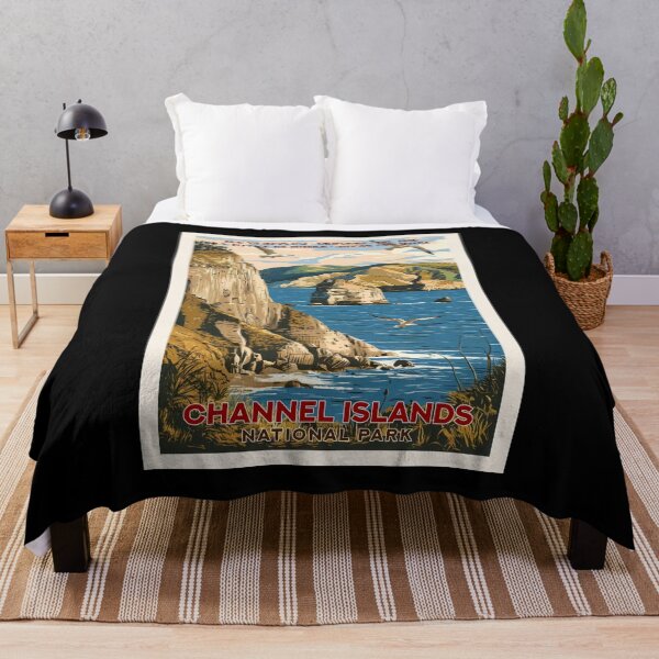 Item preview, Channel Islands National Park, Vintage Travel designed and sold by PinkandP.