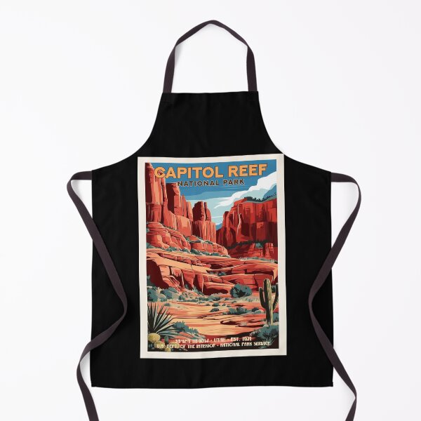 Item preview, Capitol Reef National Park, Vintage Travel designed and sold by PinkandP.
