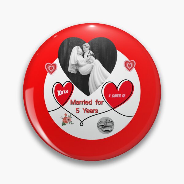 Item preview, Married For 5 Years designed and sold by dontcryimhere.
