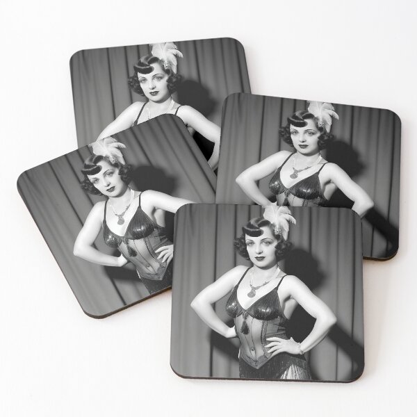 Item preview, 1920's Burlesque Dancer Edith Grace ~ Reimagined  designed and sold by Hall-O-Gram.