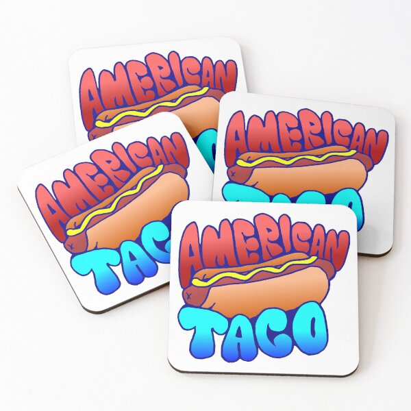 Item preview, American Taco designed and sold by Jon-Dueck-Art.
