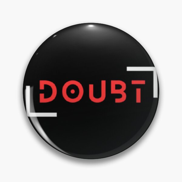 Item preview, Bold Red DOUBT designed and sold by InkFool.