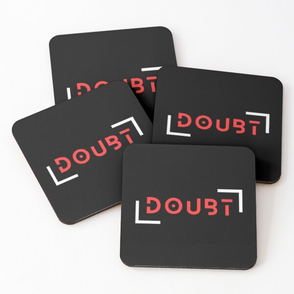 Item preview, Bold Red DOUBT designed and sold by InkFool.