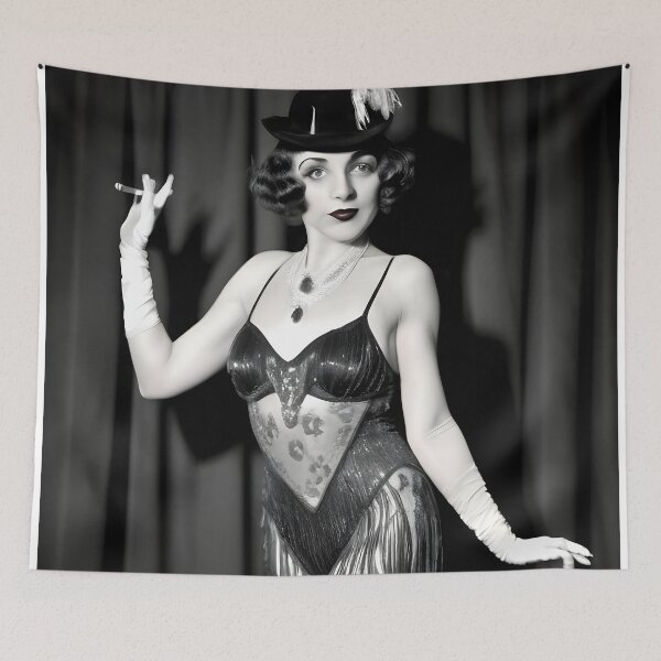 Item preview, 1920's Burlesque Dancer Helen Grant ~ Reimagined  designed and sold by Hall-O-Gram.