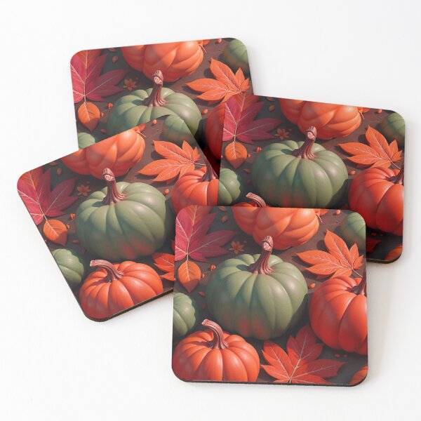 Item preview, Autumn Leaf Pumpkin Pattern Design designed and sold by TheArtOfPat.