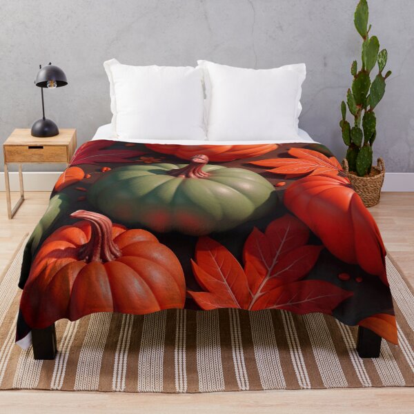 Item preview, Autumn Leaf Pumpkin Pattern Design designed and sold by TheArtOfPat.