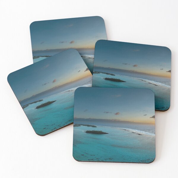 Item preview, Raro Lagoon sunrise views designed and sold by mattryanphoto.