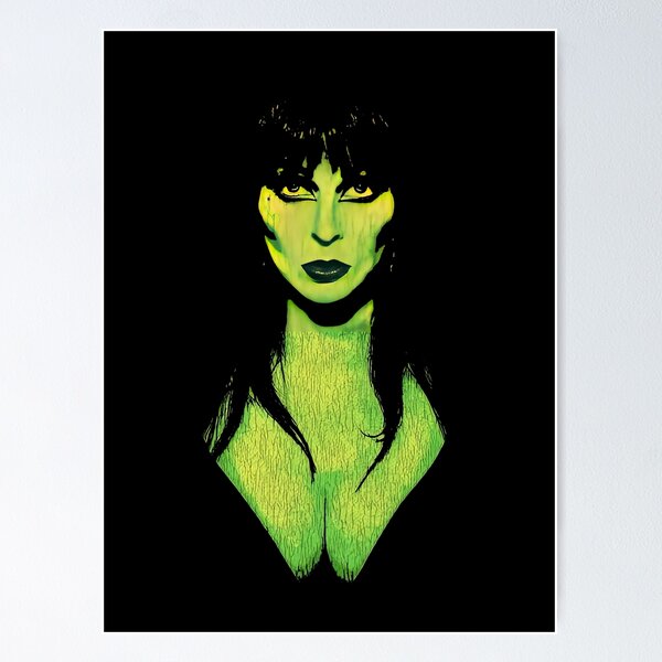 Item preview, Elvira Horror Face designed and sold by GigiBonny.