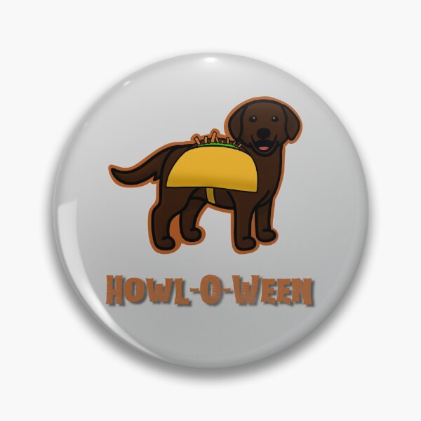 Item preview, Halloween Chocolate Lab- Taco Costume designed and sold by NDeYoungLLC.