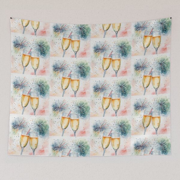 Item preview, New Year, celebrations  designed and sold by mind-coloring.