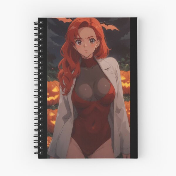 Item preview, Frowny Retro Anime Girl in Red One Piece designed and sold by KillerCrafts.