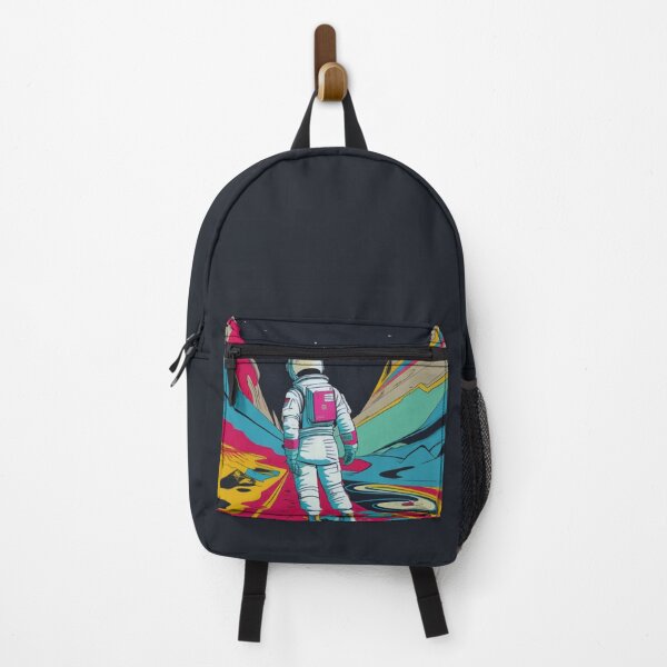 Item preview, Retro Pop Art of Astronaut Walking on the Moon – Vintage Space Adventure Design designed and sold by SN-art-design.