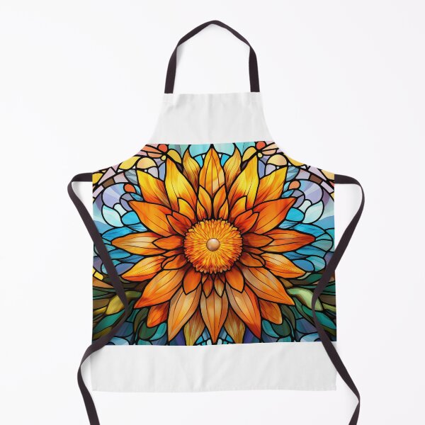 Item preview, Stained Glass of Sunlit Flowers designed and sold by Cozirlax.