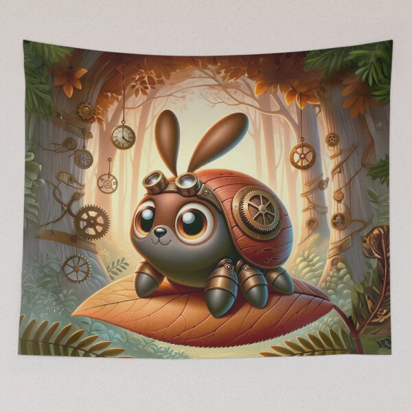 Item preview, Steampunk Brown Dog Tick designed and sold by Sillytoe.