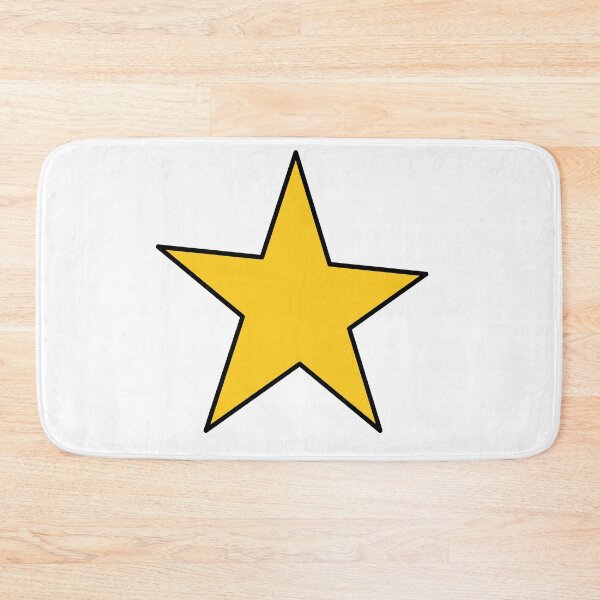 Item preview, 'Super Hero' Bright Yellow Star Graphic Art Design  designed and sold by DEC02.
