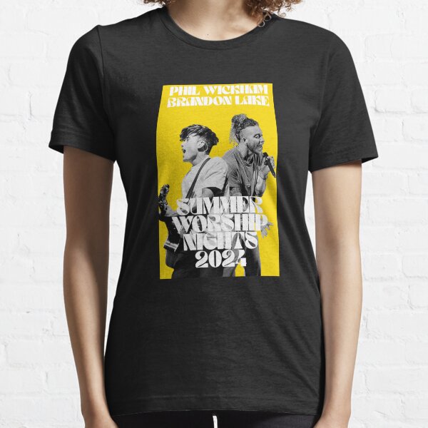 Item preview, SMALL Brandon Lake Phil Wickham 100% Cotton Summer Worship Nights Unisex Shirt designed and sold by SereneWings.