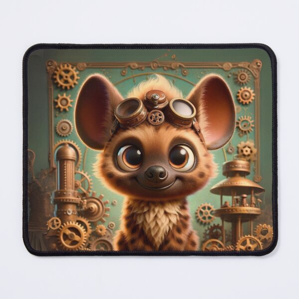 Item preview, Steampunk Brown Hyena designed and sold by Sillytoe.