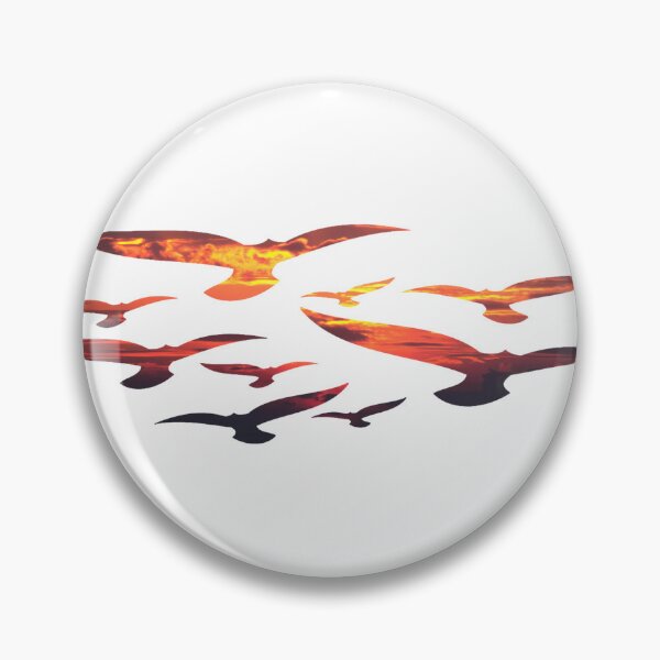 Item preview, Formación de vuelo ardiente designed and sold by InkFool.