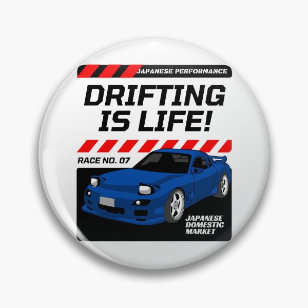 Item preview, Drifting is Life designed and sold by SarcastikTeez.