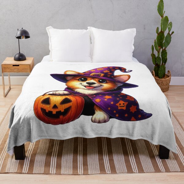 Item preview, Corgi Dog Halloween designed and sold by doodIllustrate.