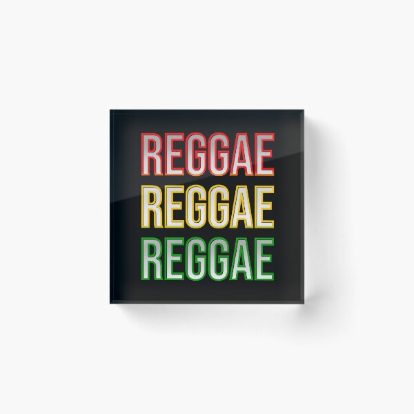 Item preview, Reggae lettering in red gold and green designed and sold by DaveDanchuk.