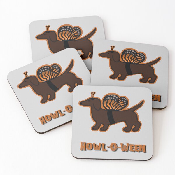Item preview, Halloween Brown Dachshund- Butterfly Costume designed and sold by NDeYoungLLC.