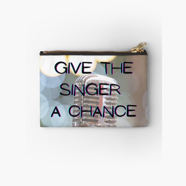 Item preview, Give The Singer A Chance designed and sold by BrightrDayMusicArt.
