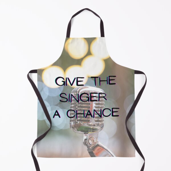 Item preview, Give The Singer A Chance designed and sold by BrightrDayMusicArt.